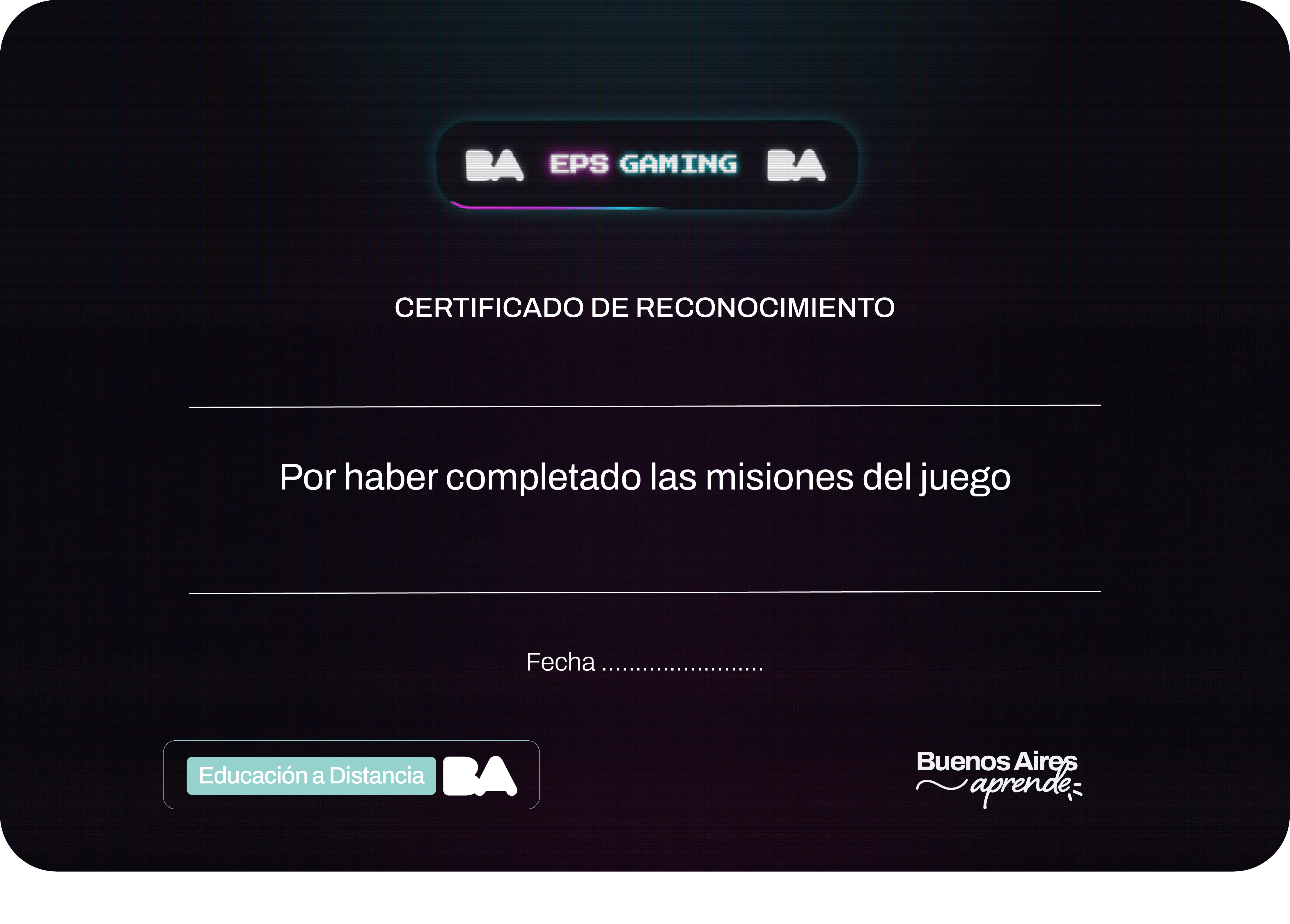 Base del certificado